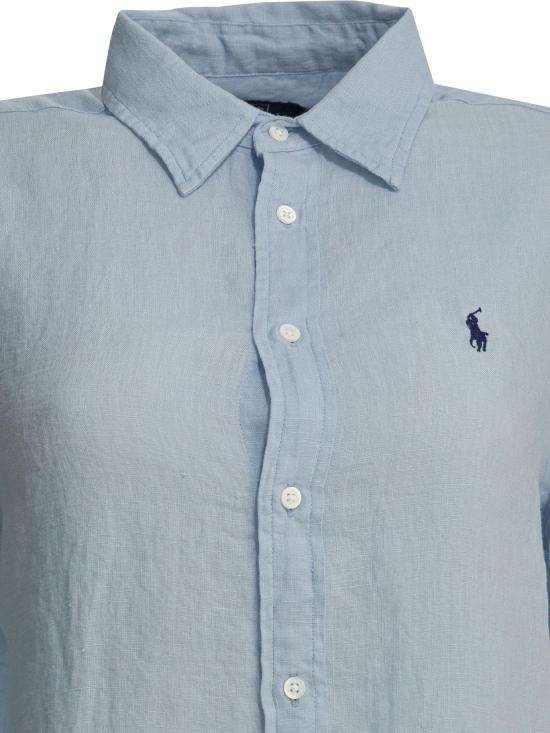 26SS 폴로 랄프로렌 셔츠 211970730503 OXFORD BLUE LIGHT BLUE - POLO RALPH LAUREN