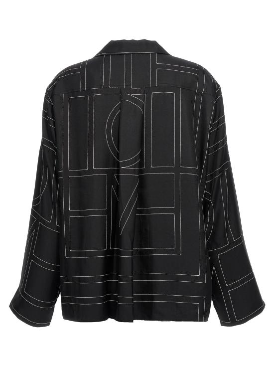 26SS 토템 셔츠 213755707925 001 BLACK - TOTEME