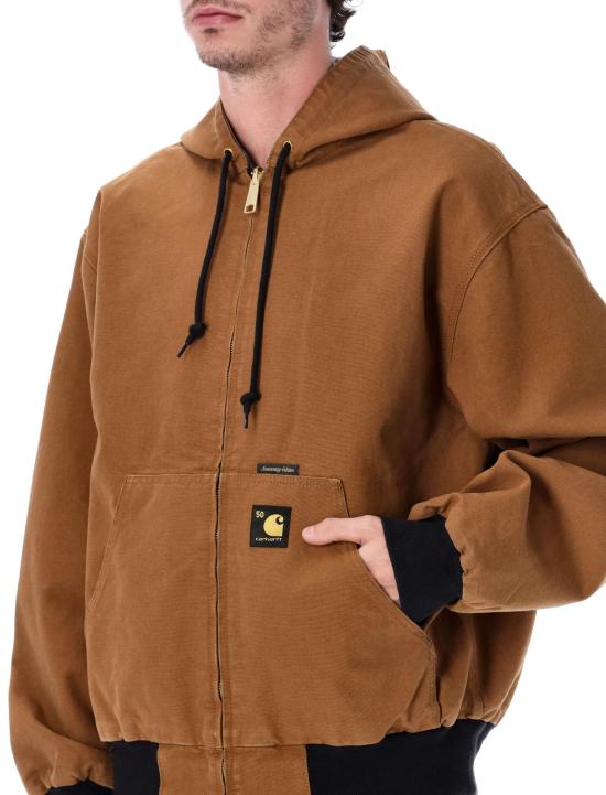 25FW 칼하트 WIP OG 액티브 캔버스 자켓 I036412 3GK02 HAMILTON BROWN - CARHARTT WIP