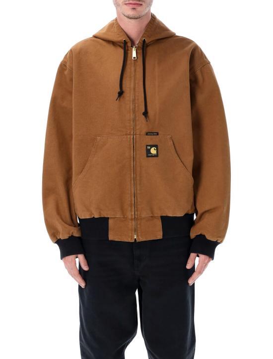 25FW 칼하트 WIP OG 액티브 캔버스 자켓 I036412 3GK02 HAMILTON BROWN