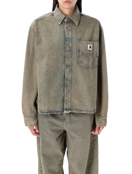 25FW 칼하트 WIP 아우터 I035823 3FUGD BLUE LEATHER