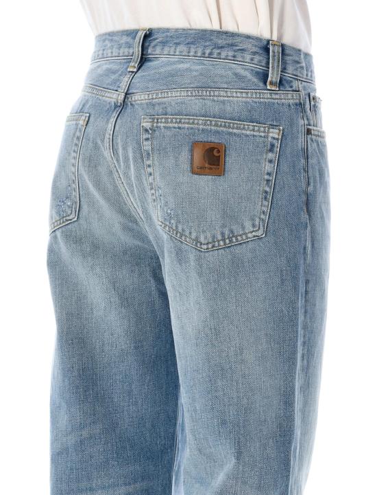 25FW 칼하트 WIP 데님 팬츠 I035879 01UR BLUE BURST WASHED - CARHARTT WIP