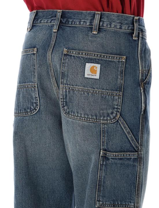25FW 칼하트 WIP 데님 팬츠 I032024 014Q BLUE WORN USED - CARHARTT WIP