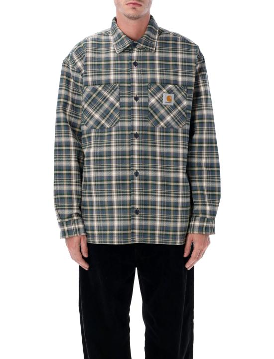 25FW 칼하트 WIP 자켓 I035312 35RXX GREEN CHECK