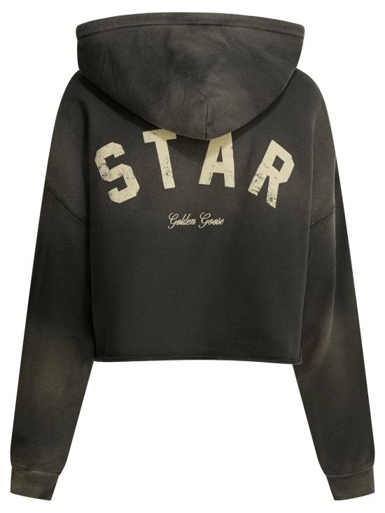 26SS 골든구스 후드 티셔츠 GWP02699P00251360666 Grey - GOLDEN GOOSE