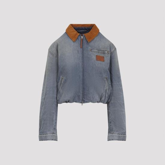 26SS 아크네 스튜디오 자켓 A90694 AUZ MID BLUE - ACNE STUDIOS