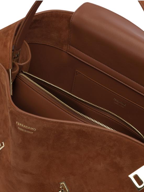 26SS 살바토레 페라가모 숄더백 0784183 Orange - SALVATORE FERRAGAMO