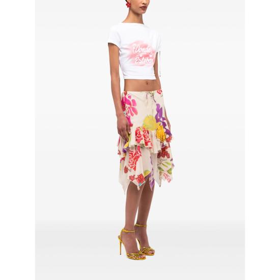 26SS Donde Esteban 반팔 티셔츠 D4 1 TEE 232 WHITE WHITE PINK - DONDE ESTEBAN