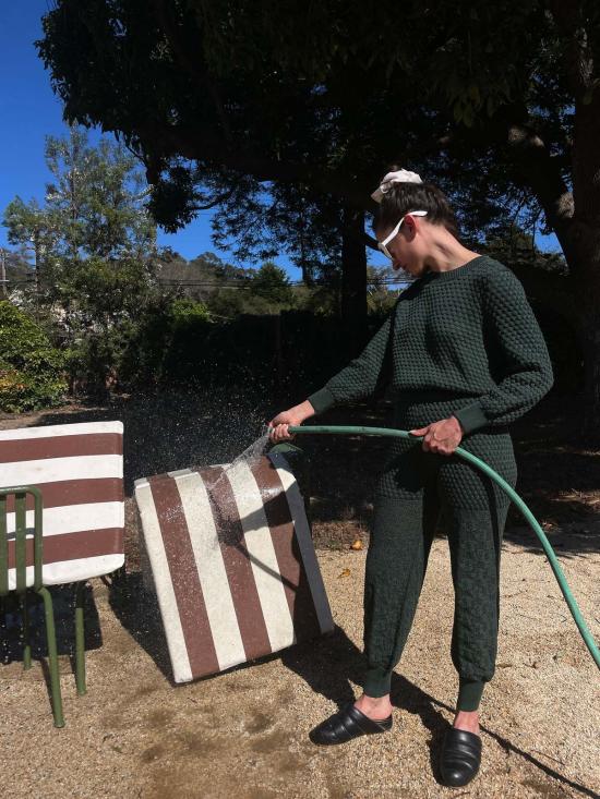  베클리나 트레이닝/조거 팬츠 파스티셰 콤보  파인 - BEKLINA