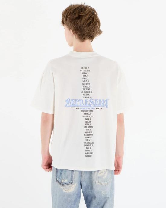 26SS 리프레젠트 반팔 티셔츠 MLM100823 72FLAT WHITE White - REPRESENT