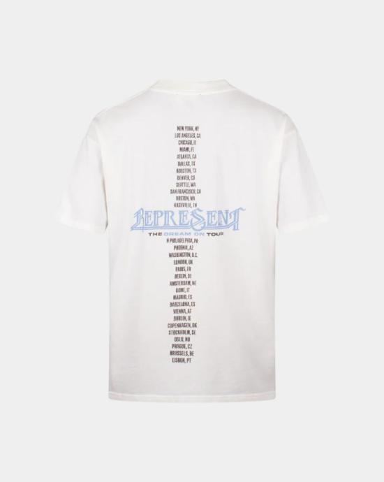 26SS 리프레젠트 반팔 티셔츠 MLM100823 72FLAT WHITE White - REPRESENT