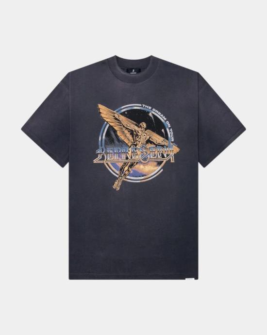 26SS 리프레젠트 반팔 티셔츠 MLM100823 46SUN FADE GREY Grey