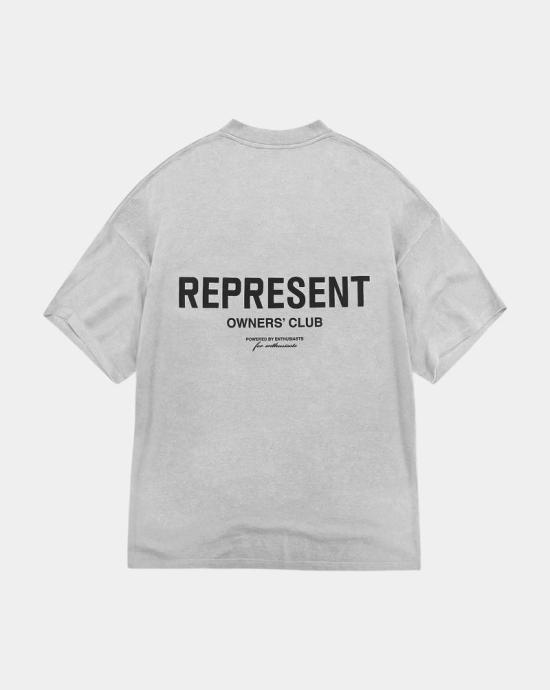 26SS 리프레젠트 반팔 티셔츠 OCM41114 158ASH GREY Grey - REPRESENT