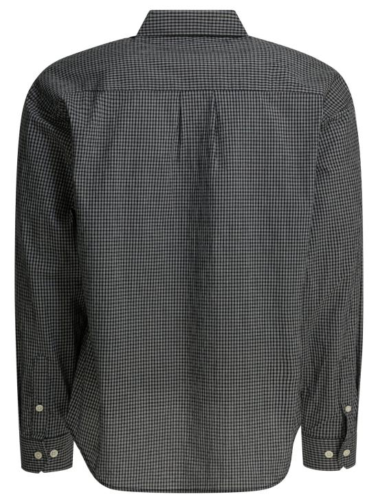 26SS 엠에프펜 긴팔 셔츠 M126 008EXECUTIVE SHIRTBLACK EXPERIENCED CHECK Black - MFPEN