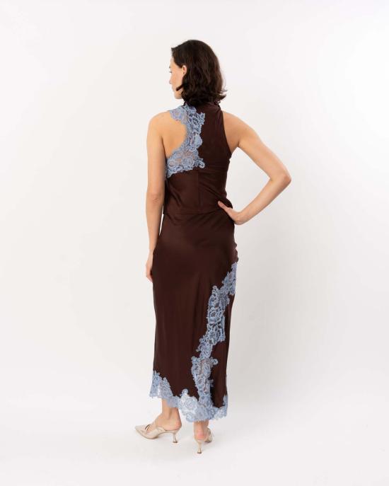  에이엘씨 미디 스커트 A.L.C. 올리비아 스커트 가나슈/프렌치 블루 - A.L.C.