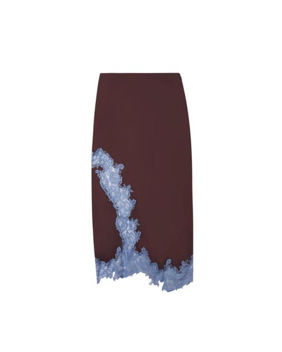  에이엘씨 미디 스커트 A.L.C. 올리비아 스커트 가나슈/프렌치 블루