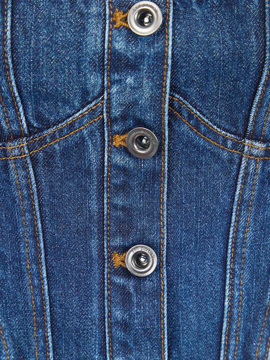 26SS 셀프 포트레이트 데님 셔츠 RS26 819T BLUE - SELF PORTRAIT