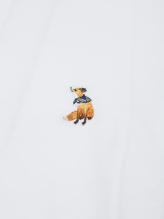 26SS 메종키츠네 반팔 티셔츠 QM00102KJ7026 P100 WHITE - MAISON KITSUNE