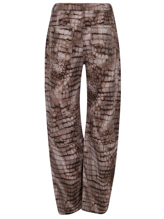 26SS 엘리자베타프랜치 데님 팬츠 PJ31D61E2 644 CACAO - ELISABETTA FRANCHI