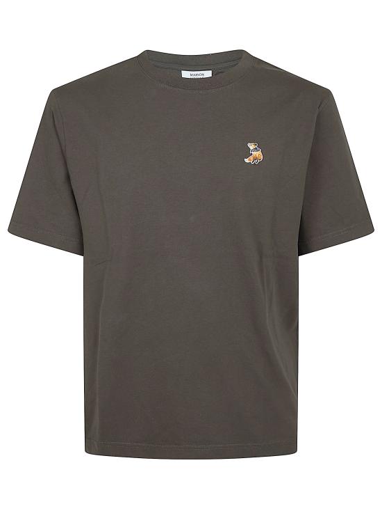 26SS 메종키츠네 반팔 티셔츠 QM00102KJ7026 0453 BELUGA