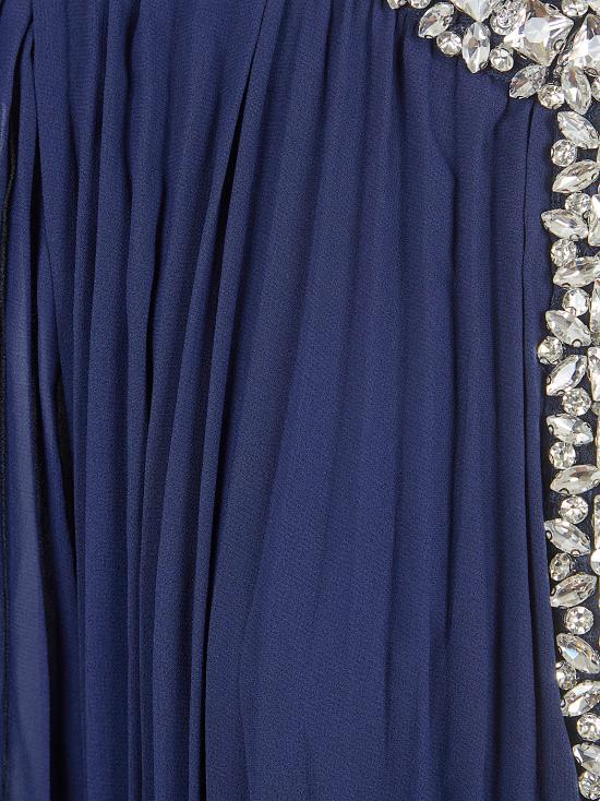 26SS 셀프 포트레이트 미디 원피스 RS26 510M NAVY - SELF PORTRAIT