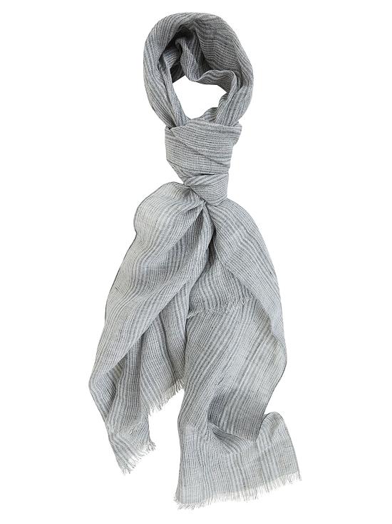 26SS 브루넬로 쿠치넬리 머플러/스카프 MSCDAGL72 CL07 GRIGIO ARGENTO - BRUNELLO CUCINELLI