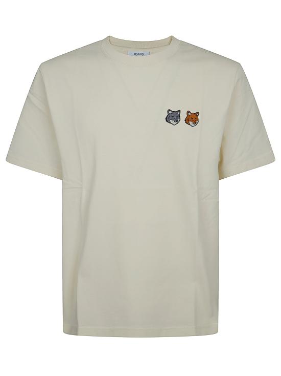 26SS 메종키츠네 반팔 티셔츠 OM011CFKJ7025 P702 LATTE