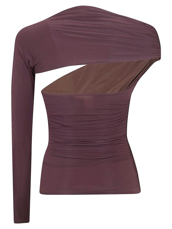 26SS 엘리자베타프랜치 스웨터 MD01561E2 644 CACAO - ELISABETTA FRANCHI