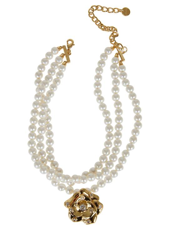 26SS 셀프 포트레이트 목걸이/팬던트 RS26 614N GOLD