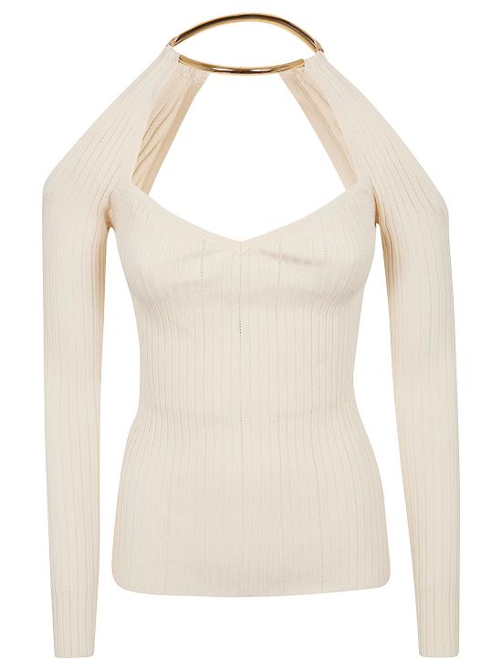 26SS 엘리자베타프랜치 스웨터 MK89S61E2 193 BURRO