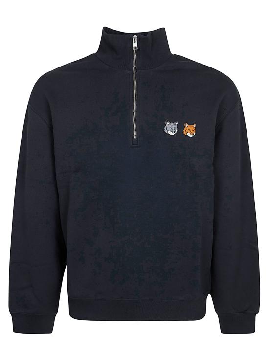 26SS 메종키츠네 스웨터 OM211CFKM0341 P190 ANTHRACITE