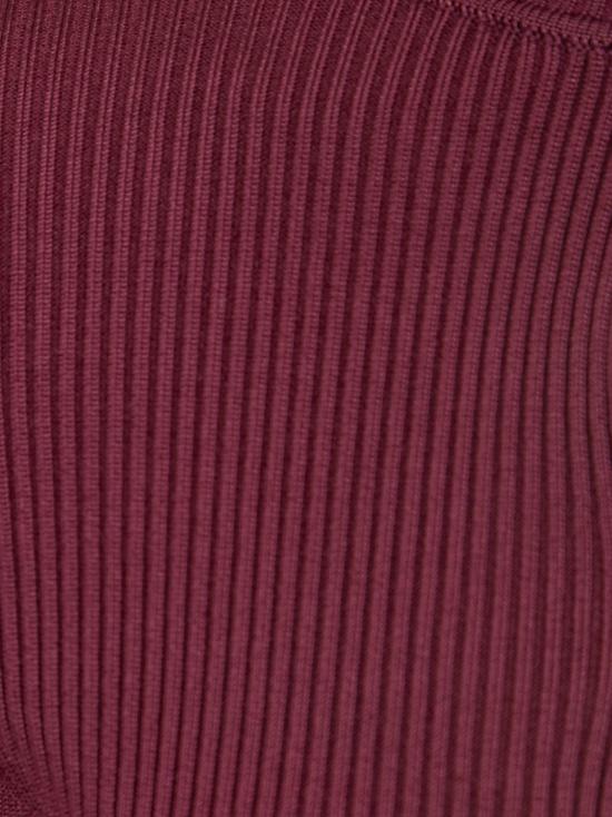 26SS 셀프 포트레이트 긴팔 티셔츠 RS26 138T BURGUNDY - SELF PORTRAIT