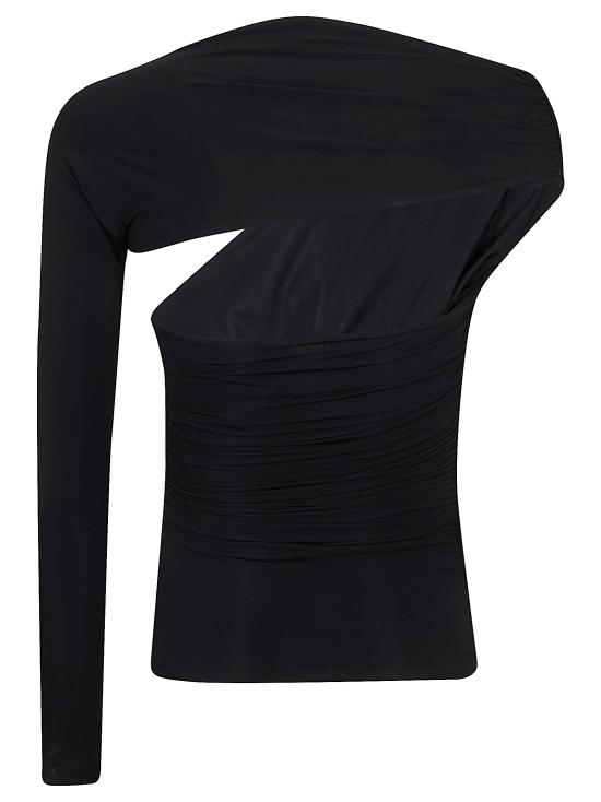 26SS 엘리자베타프랜치 스웨터 MD01561E2 110 NERO - ELISABETTA FRANCHI