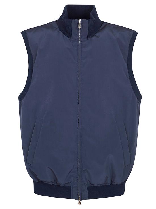 26SS 브루넬로 쿠치넬리 베스트 MM4796584 CIR70 BLU GEYSER