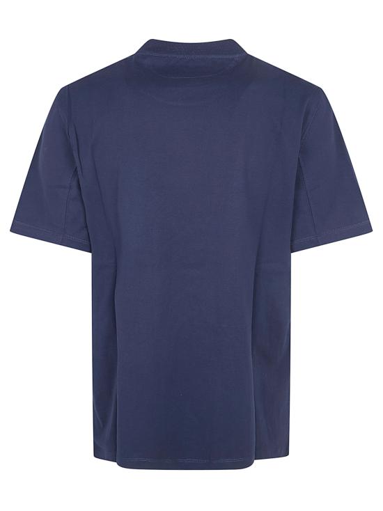 26SS 브루넬로 쿠치넬리 반팔 티셔츠 M0B138440 CK781 COBALTO GRIGIO - BRUNELLO CUCINELLI