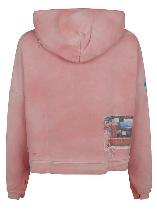 26SS 팔리 할리우드 후드 티셔츠 4U005Q3009PNK - PALY HOLLYWOOD