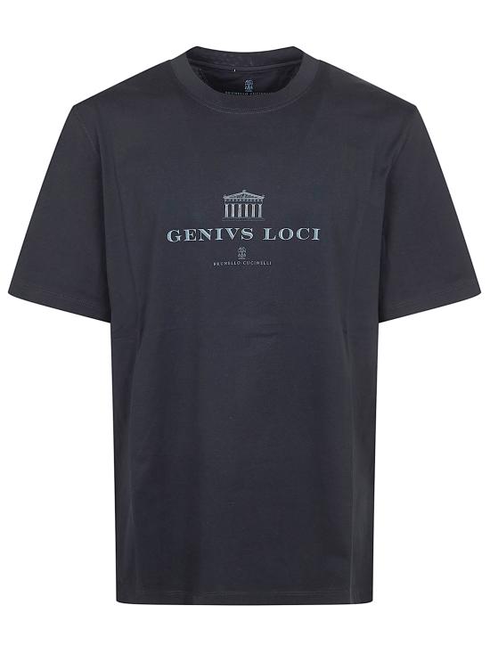 26SS 브루넬로 쿠치넬리 반팔 티셔츠 M0B138520 CKP88 NERO GRIGIO MEDIO 174