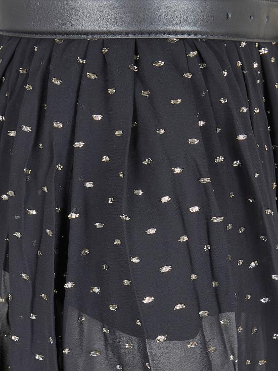 26SS 셀프 포트레이트 롱 스커트 RS26 196XSK BLACK - SELF PORTRAIT