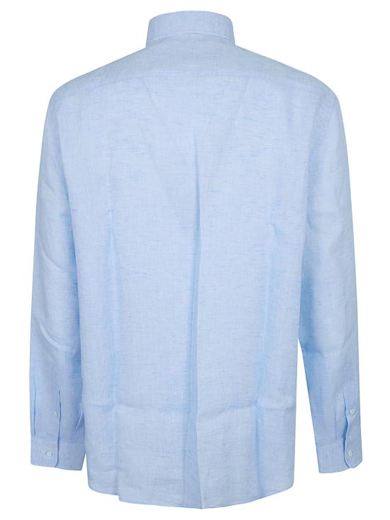 26SS 브루넬로 쿠치넬리 긴팔 셔츠 MM6840627 C105 CELESTE - BRUNELLO CUCINELLI