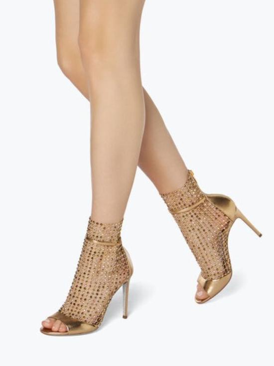 26SS 르네 카오빌라 샌들 C10220 105 NA01X436MEGONG Gold - RENE CAOVILLA