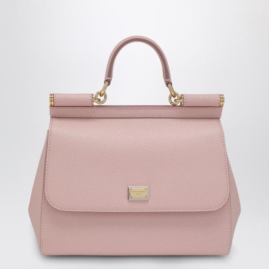 26SS 돌체앤가바나 라지 시실리 핸드백 BB6002B1001 Pink