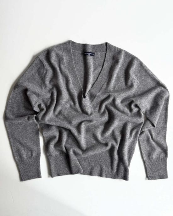  퓨어 캐시미어 엔와이씨 스웨터 퓨어캐시미어 NYC 오버사이즈 V넥 - PURECASHMERE NYC