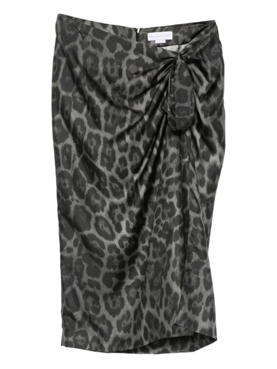 25FW 스텔라 맥카트니 미디 스커트 630146 3GS2251230 MULTICOLOUR