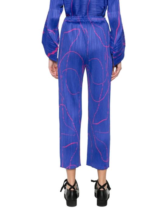 25FW 플리츠플리즈 스트레이트 팬츠 PP58JF693 72 BLUE - PLEATS PLEASE