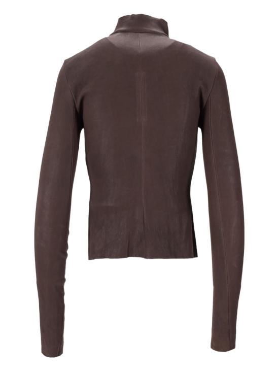 25FW 릭 오웬스 가죽 자켓 RP02E4701 LSV78 BROWN - RICK OWENS