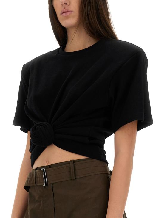 26SS 마그다뷰트림 반팔 티셔츠 182425 BLACK - MAGDA BUTRYM