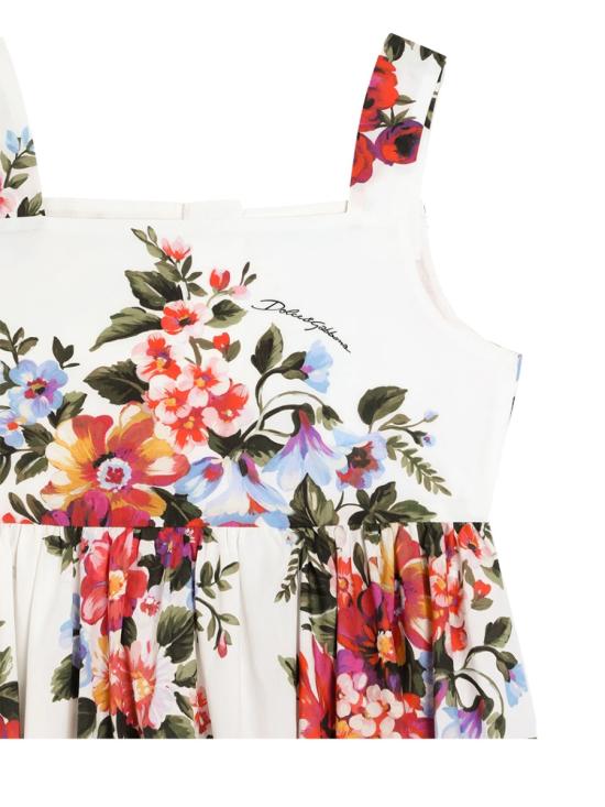 26SS [키즈] 돌체앤가바나 원피스 L53DI6K HS5UUHA5ZO WHITE - DOLCE & GABBANA