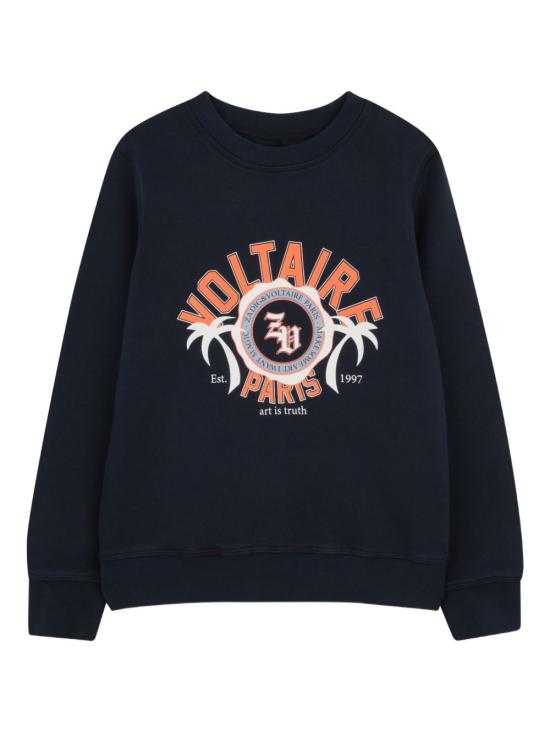 26SS [키즈] 자딕앤볼테르 트레이닝 상의 X60587 83D Blue