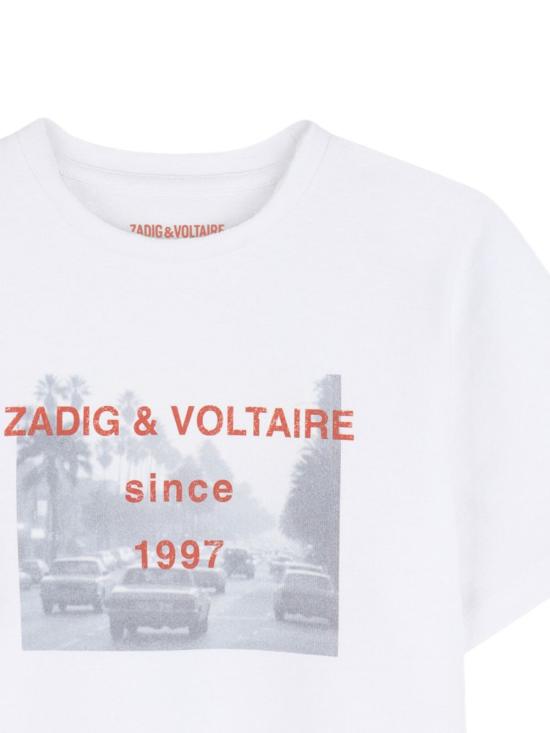 26SS [키즈] 자딕앤볼테르 티셔츠 X60582 10P White - ZADIG & VOLTAIRE