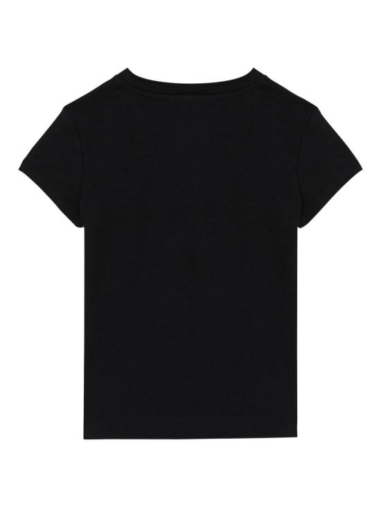 26SS [키즈] 발망 티셔츠 BY8A51 Z3277930 Black - BALMAIN